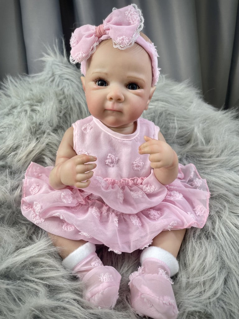 Mrb 18 Polegada bettie corpo inteiro silicone vinil menina lavável reborn bebê
