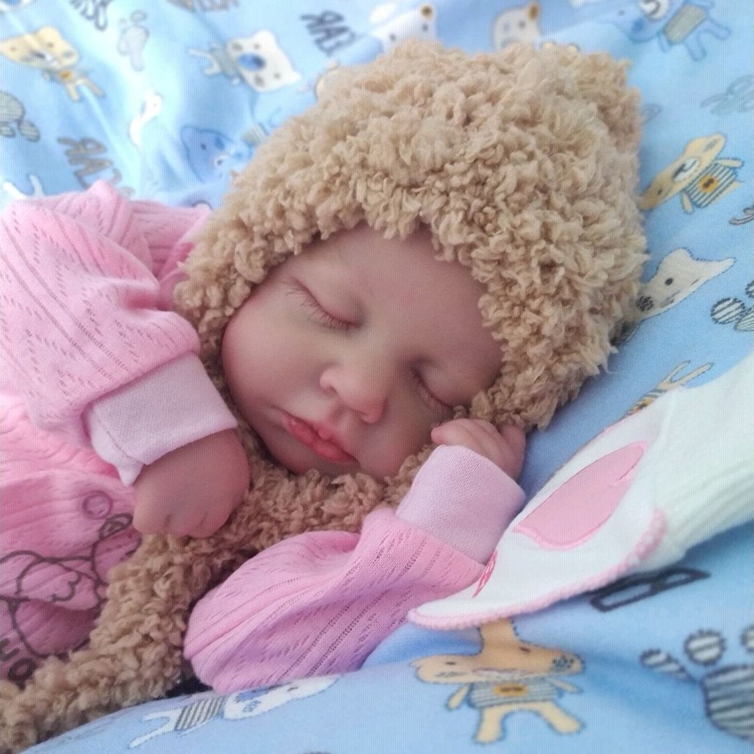 Mrb 20 Polegada realista pintado reborn bebê bonecas louloou 3d pele realista b