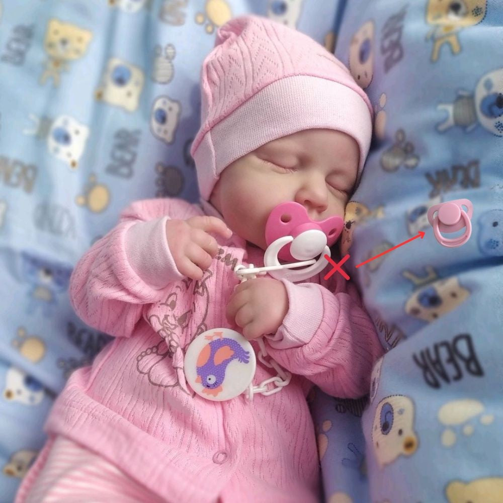 Mrb 20 Polegada realista pintado reborn bebê bonecas louloou 3d pele realista b
