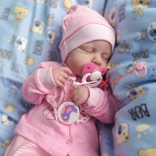Mrb 20 Polegada realista pintado reborn bebê bonecas louloou 3d pele realista b